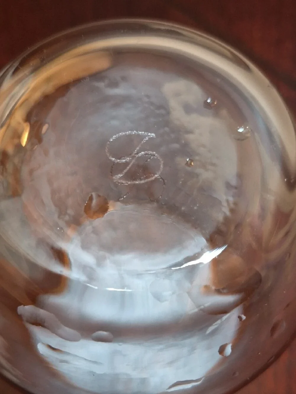Williams Sonoma Gold-Trim Reindeer‎ Stemless Glass
